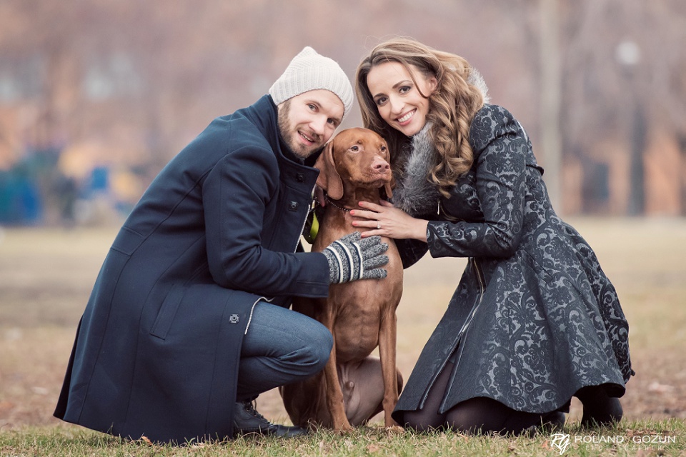 Maggie + Bart | Winter Engagement Session