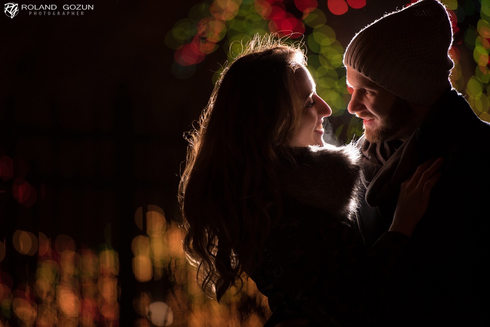 Maggie + Bart | Winter Engagement Session